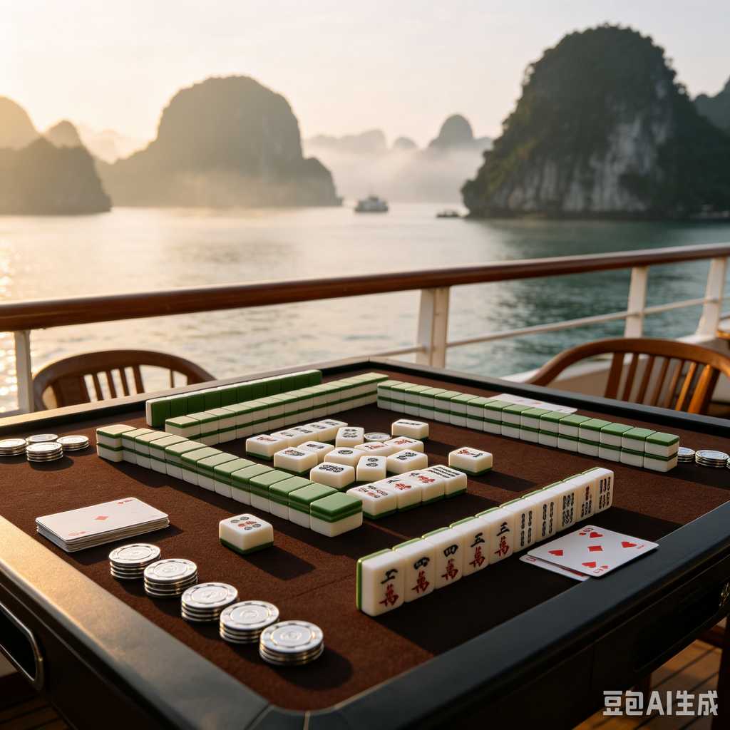 modern minimalist mahjong set