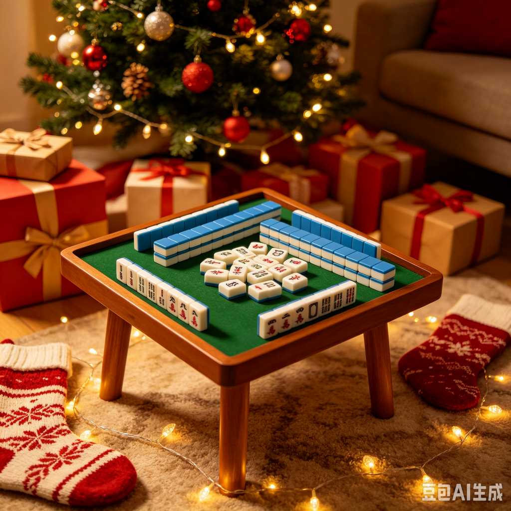 real wood mahjong set