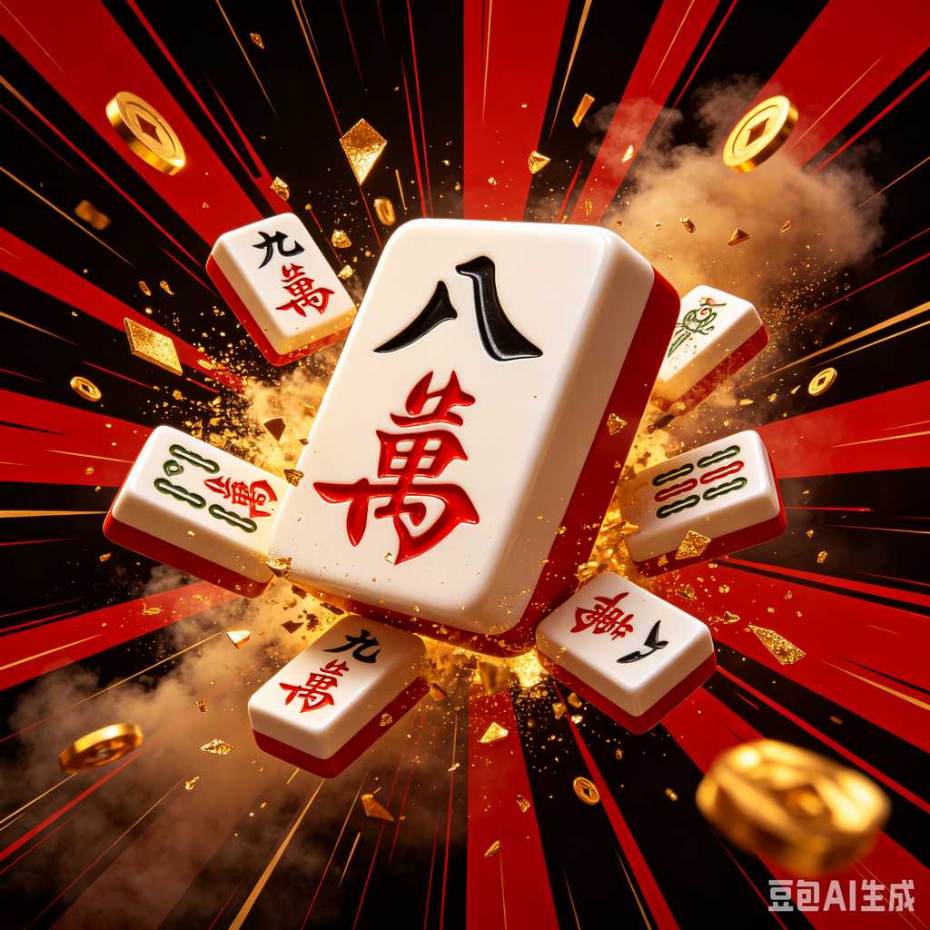 black crystal mahjong tiles