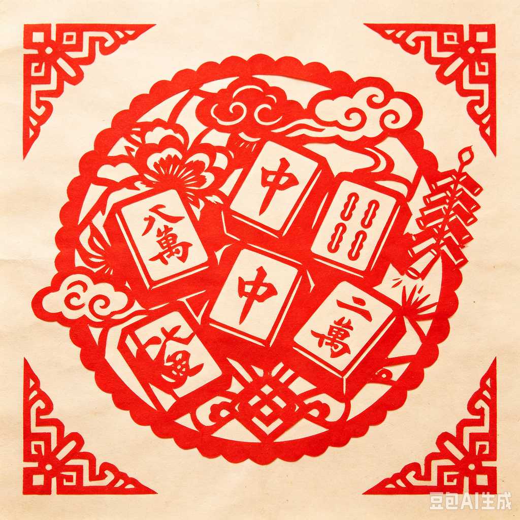 holiday themed mahjong tiles