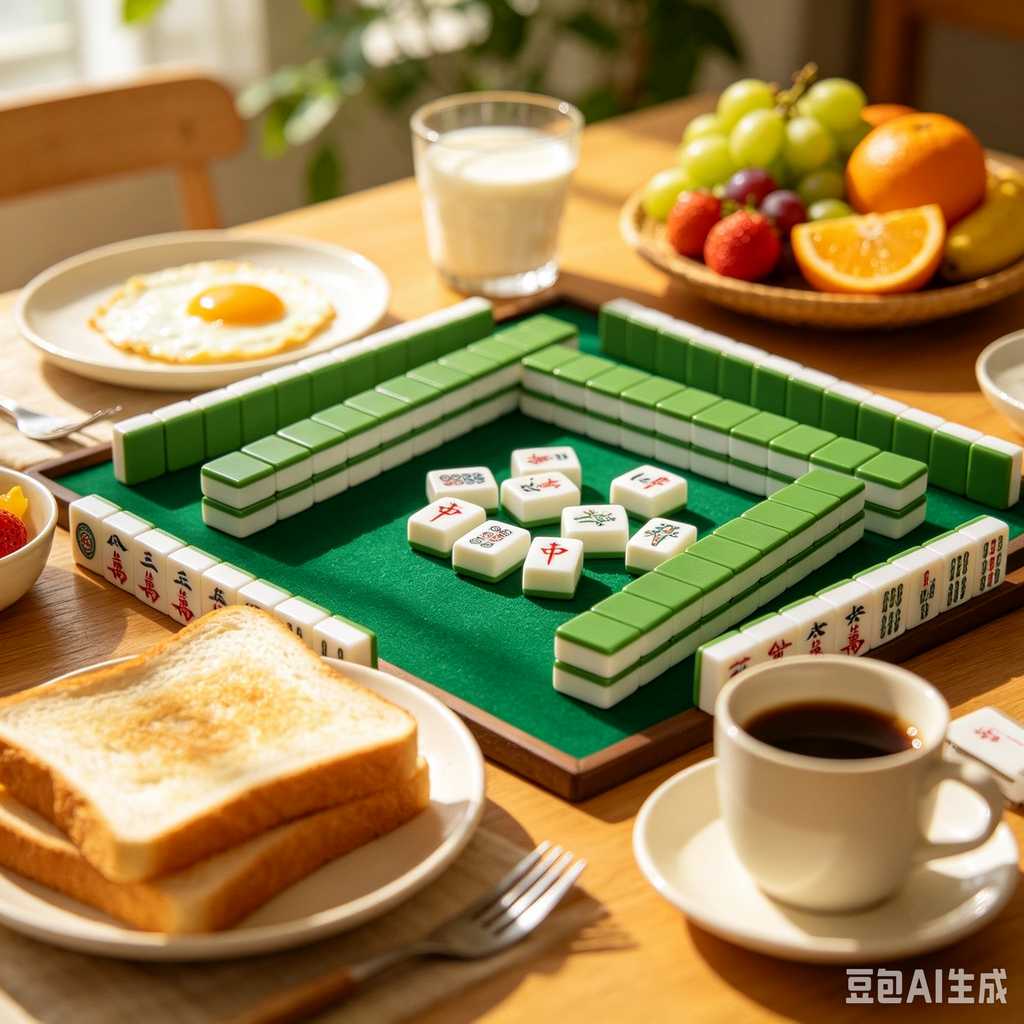 hand painted mahjong tiles