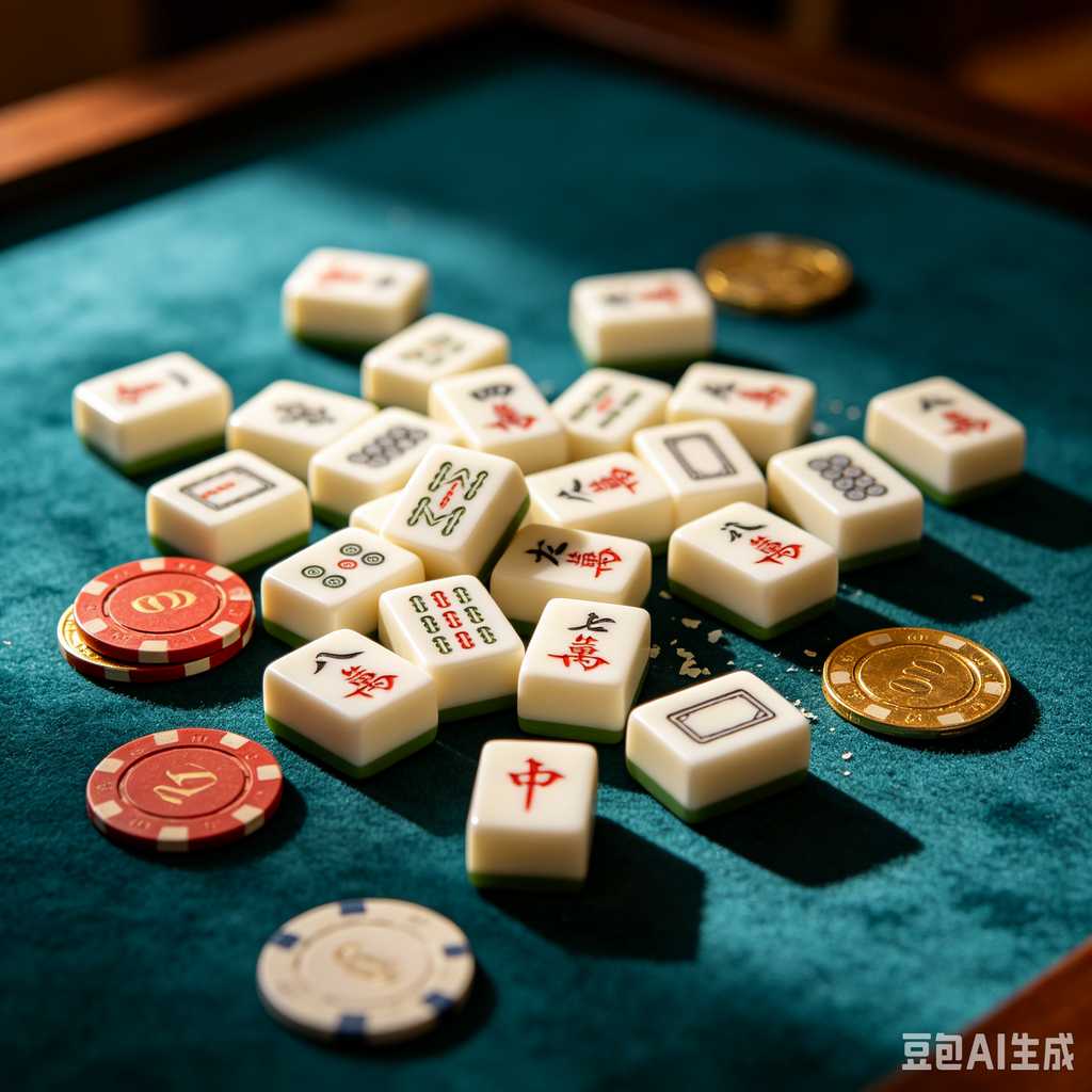 ornamental mahjong tiles
